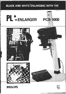 Philips PCS 1000 manual. Camera Instructions.